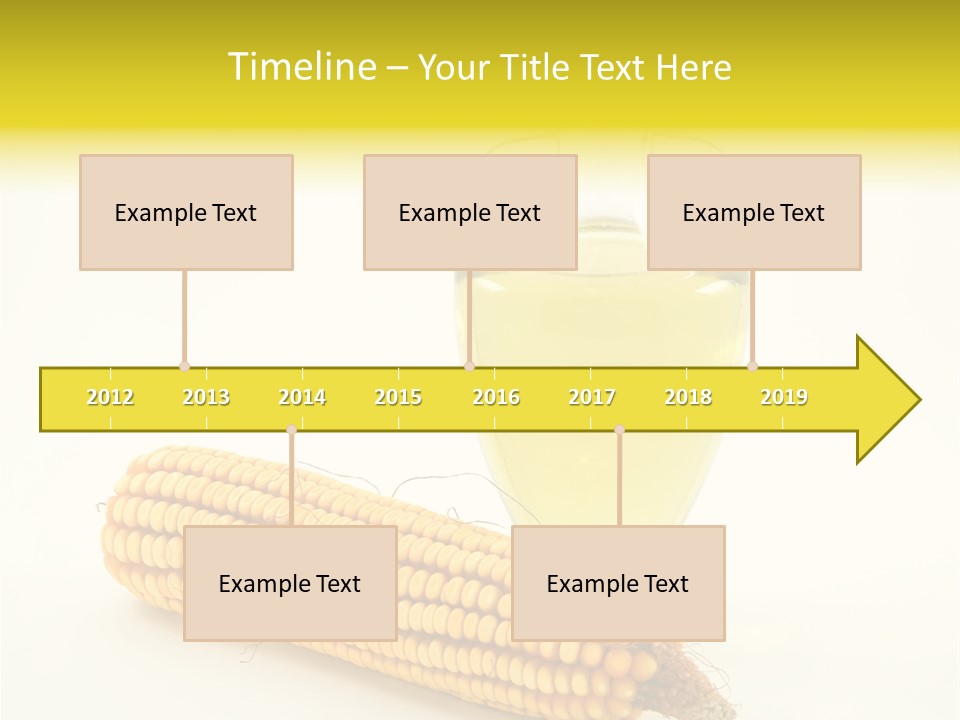 Sweet Corn Grain PowerPoint Template