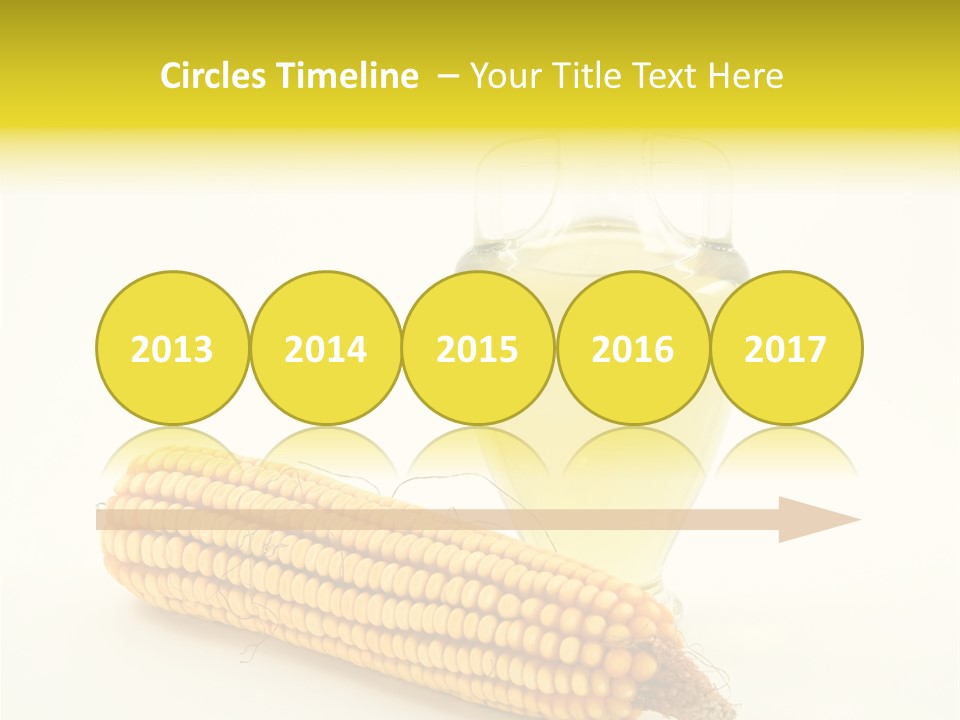 Sweet Corn Grain PowerPoint Template