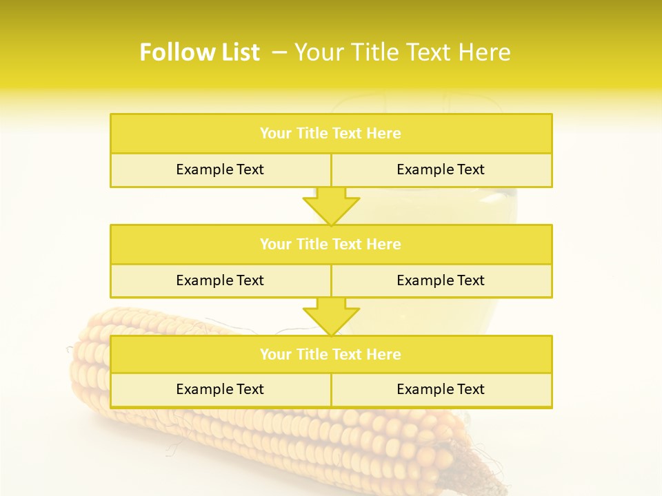 Sweet Corn Grain PowerPoint Template
