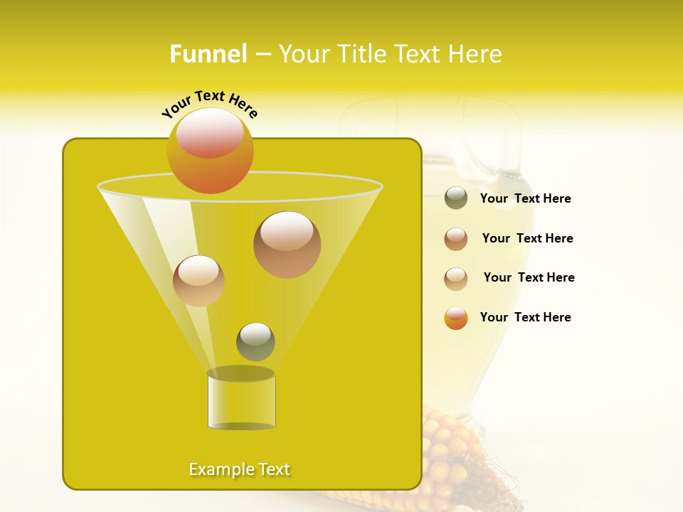 Sweet Corn Grain PowerPoint Template
