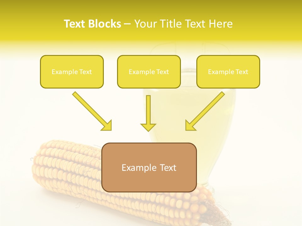 Sweet Corn Grain PowerPoint Template