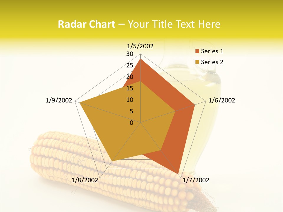 Sweet Corn Grain PowerPoint Template