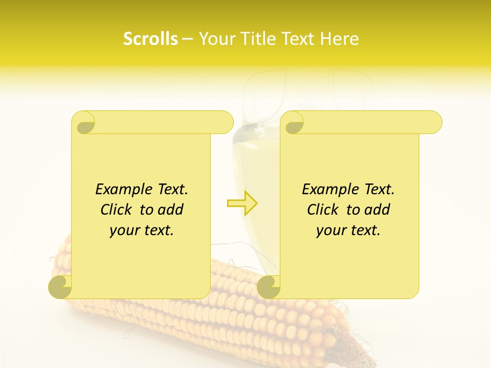 Sweet Corn Grain PowerPoint Template
