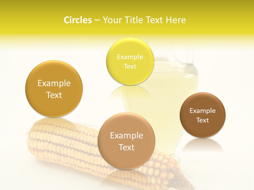 Sweet Corn Grain PowerPoint Template