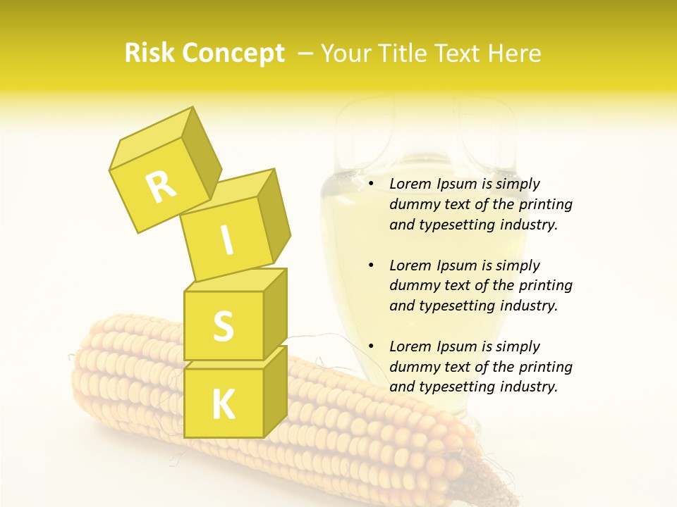 Sweet Corn Grain PowerPoint Template