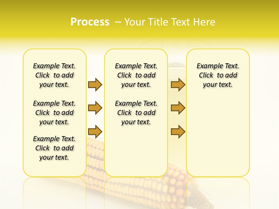 Sweet Corn Grain PowerPoint Template