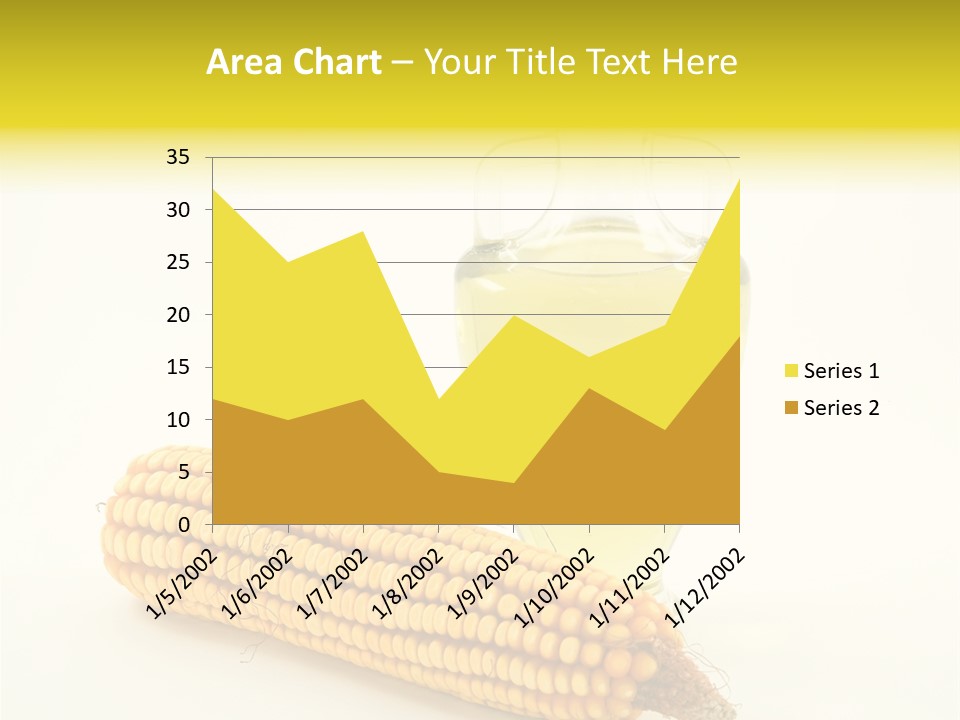 Sweet Corn Grain PowerPoint Template