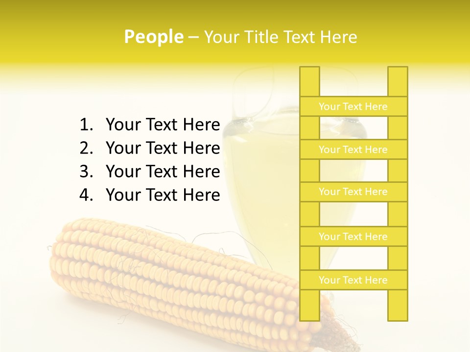 Sweet Corn Grain PowerPoint Template