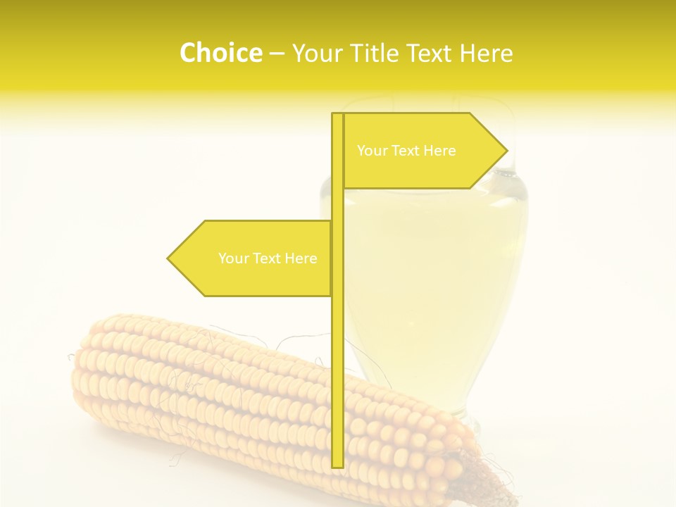 Sweet Corn Grain PowerPoint Template
