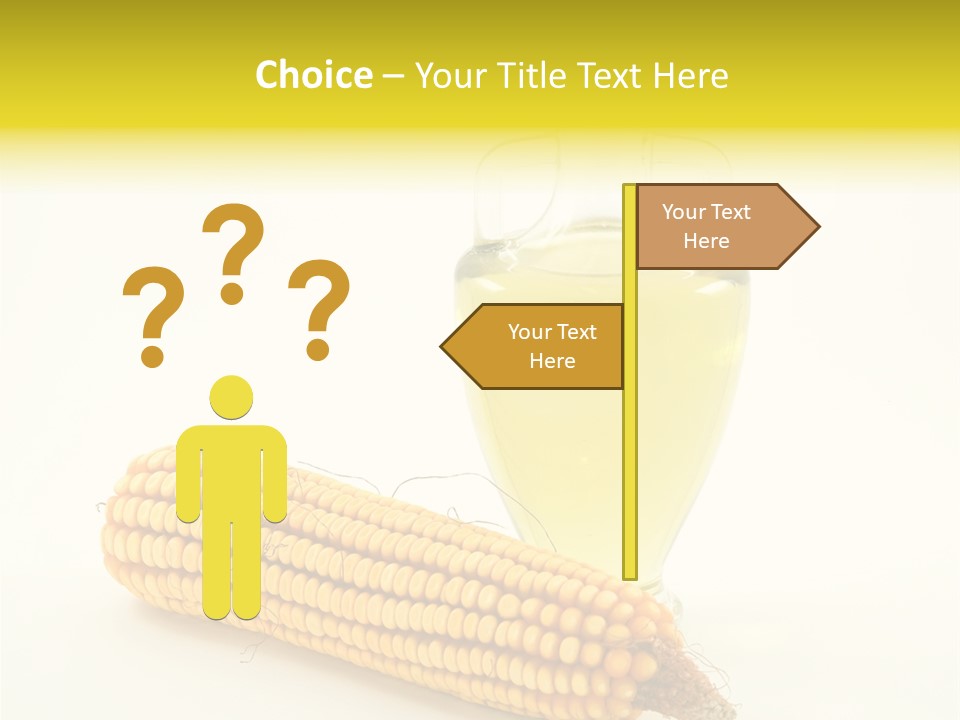 Sweet Corn Grain PowerPoint Template