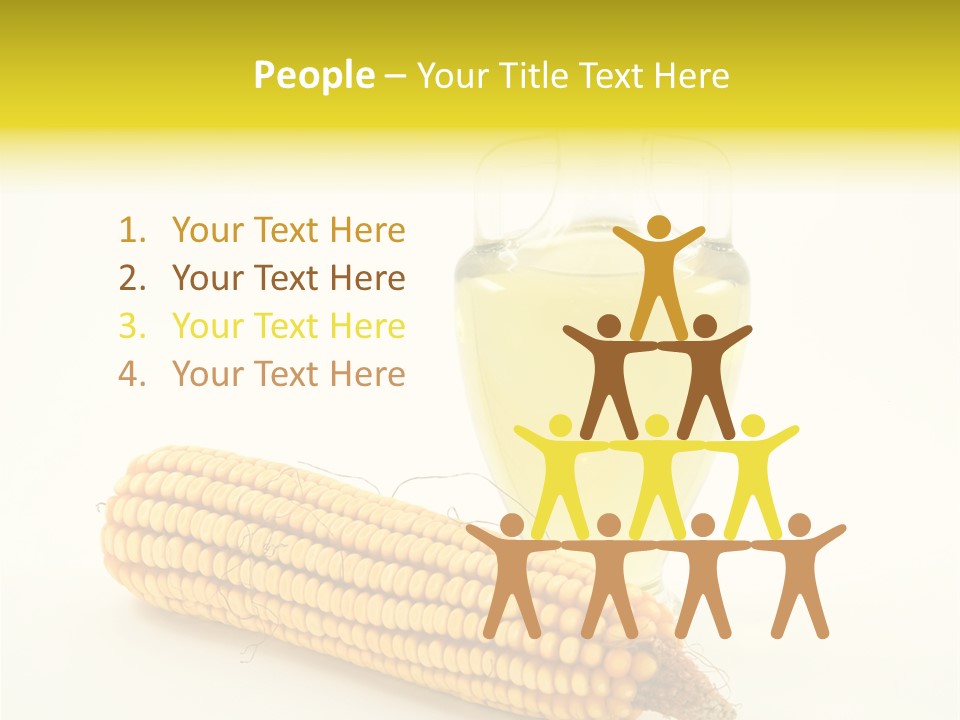 Sweet Corn Grain PowerPoint Template