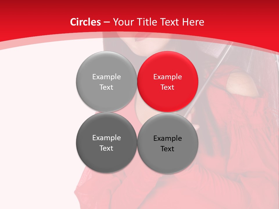 Attitude Long Smiling PowerPoint Template