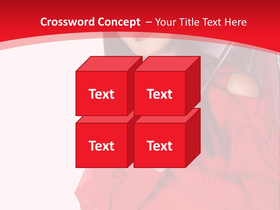 Attitude Long Smiling PowerPoint Template