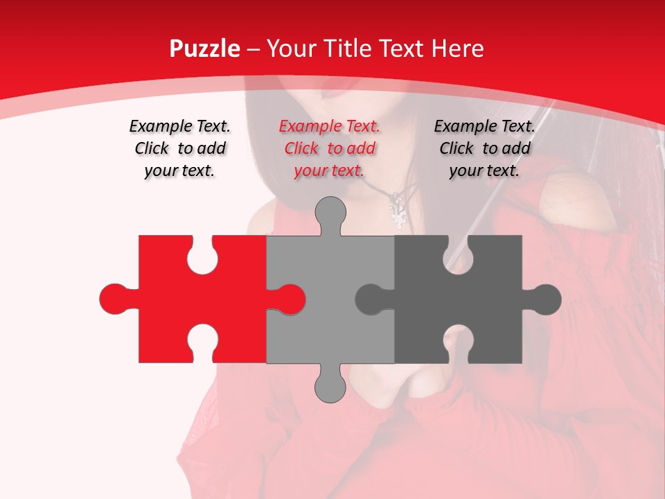 Attitude Long Smiling PowerPoint Template