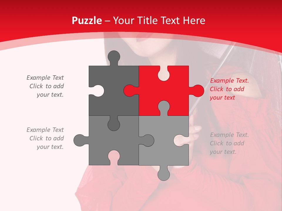 Attitude Long Smiling PowerPoint Template