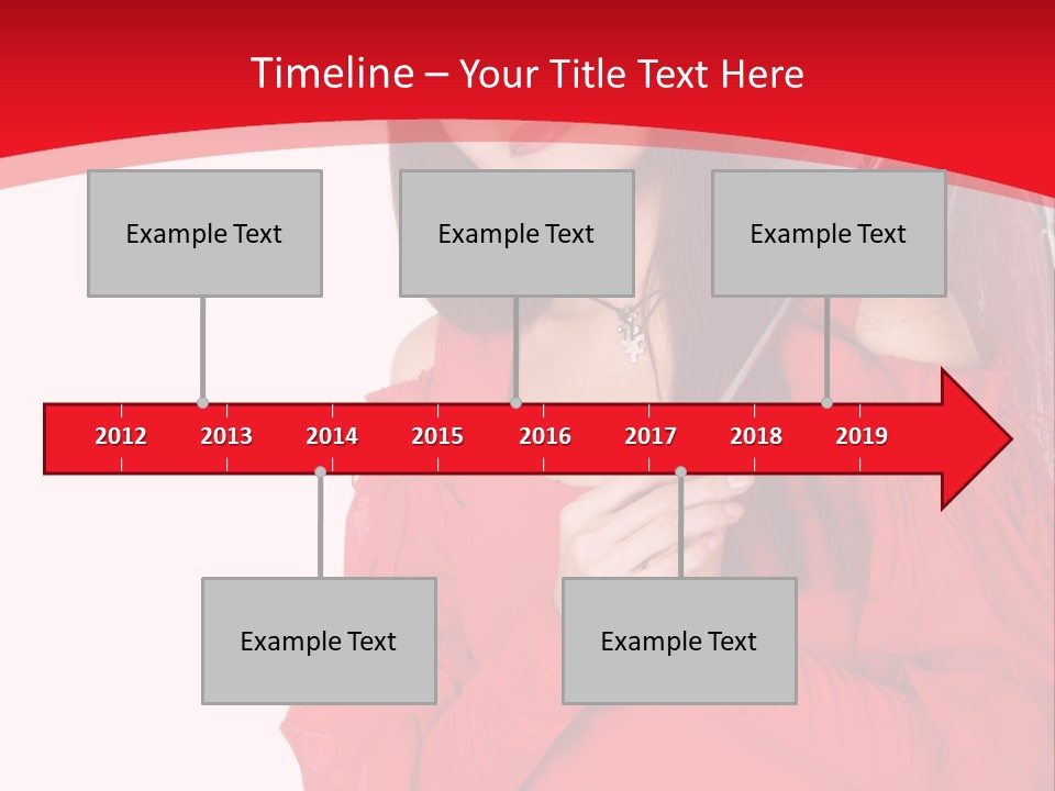 Attitude Long Smiling PowerPoint Template