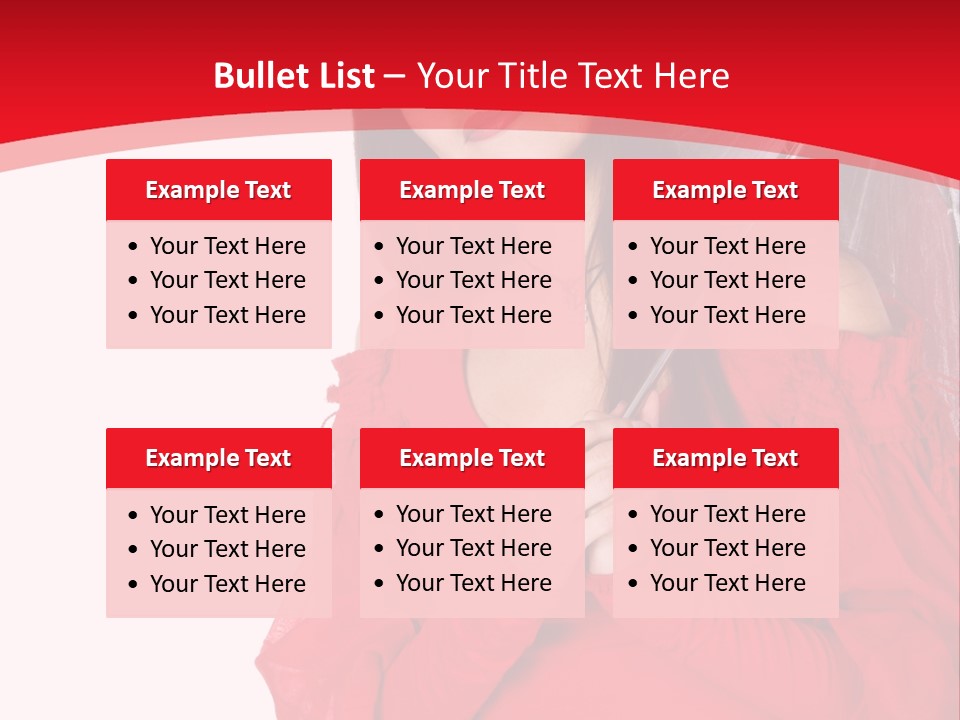 Attitude Long Smiling PowerPoint Template