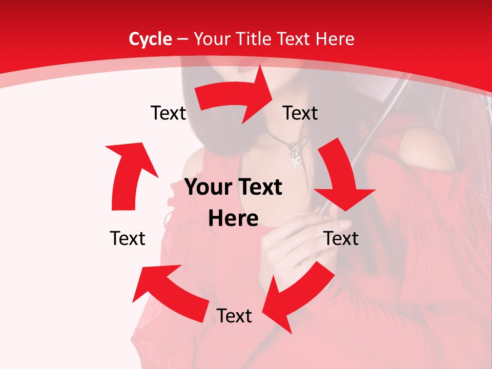 Attitude Long Smiling PowerPoint Template