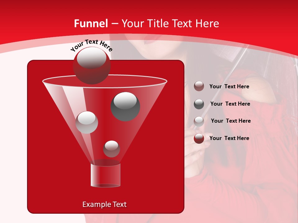 Attitude Long Smiling PowerPoint Template