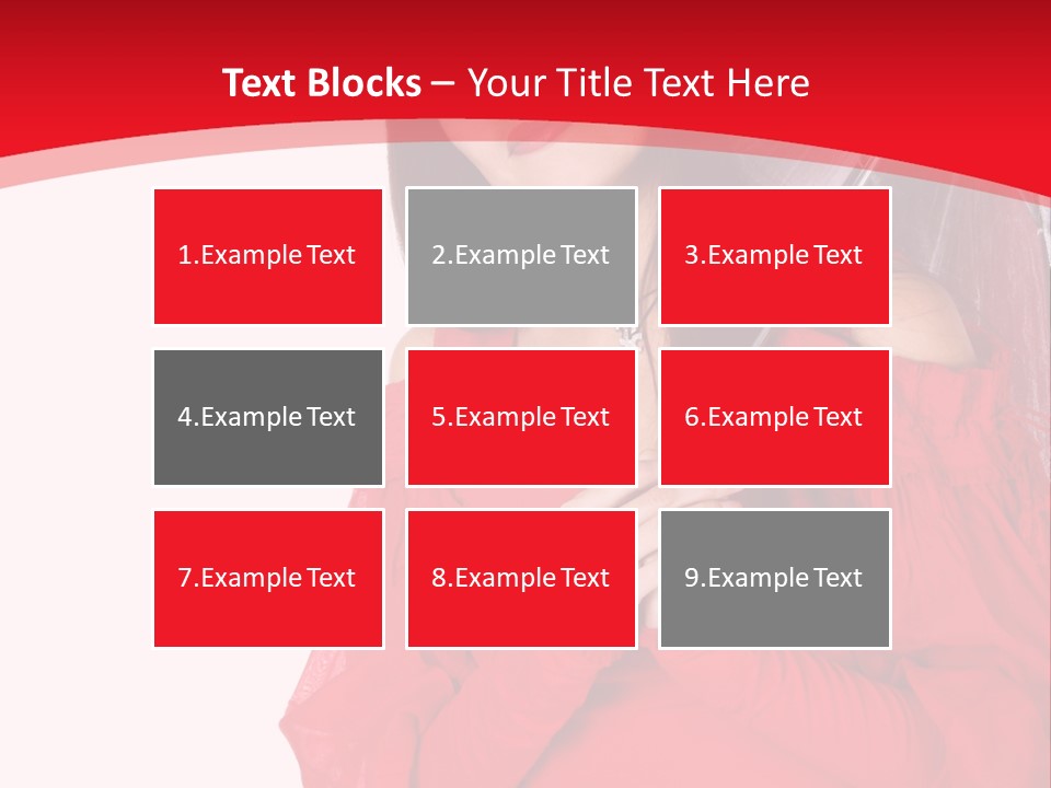Attitude Long Smiling PowerPoint Template