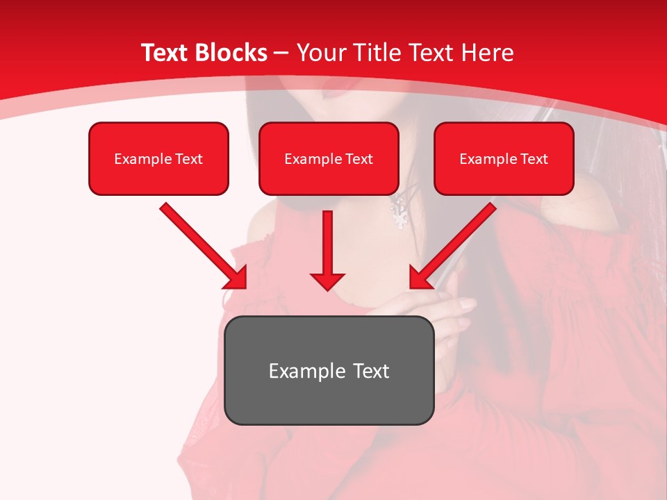 Attitude Long Smiling PowerPoint Template