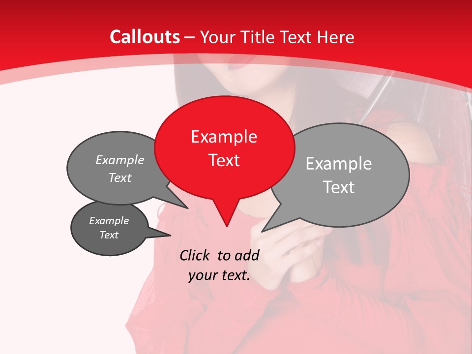 Attitude Long Smiling PowerPoint Template