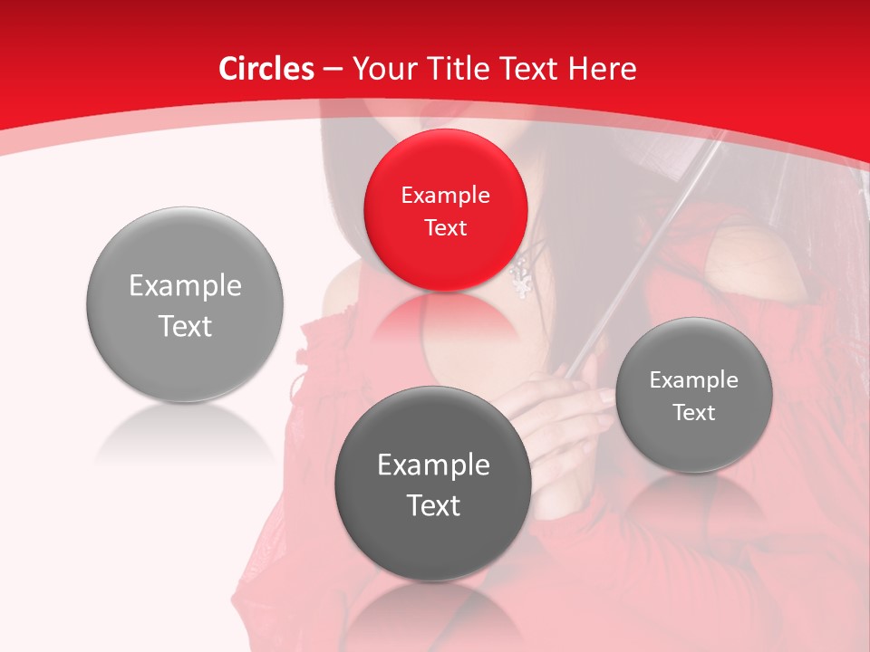 Attitude Long Smiling PowerPoint Template