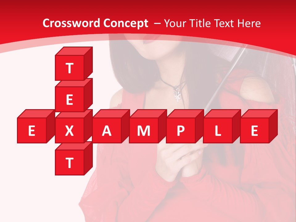 Attitude Long Smiling PowerPoint Template