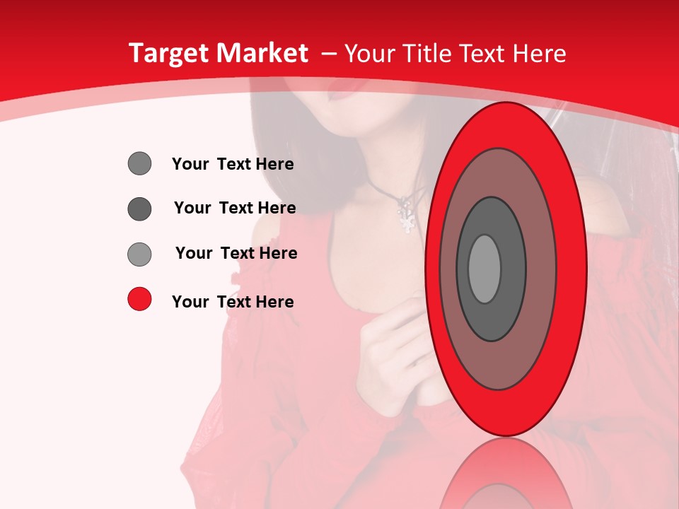 Attitude Long Smiling PowerPoint Template