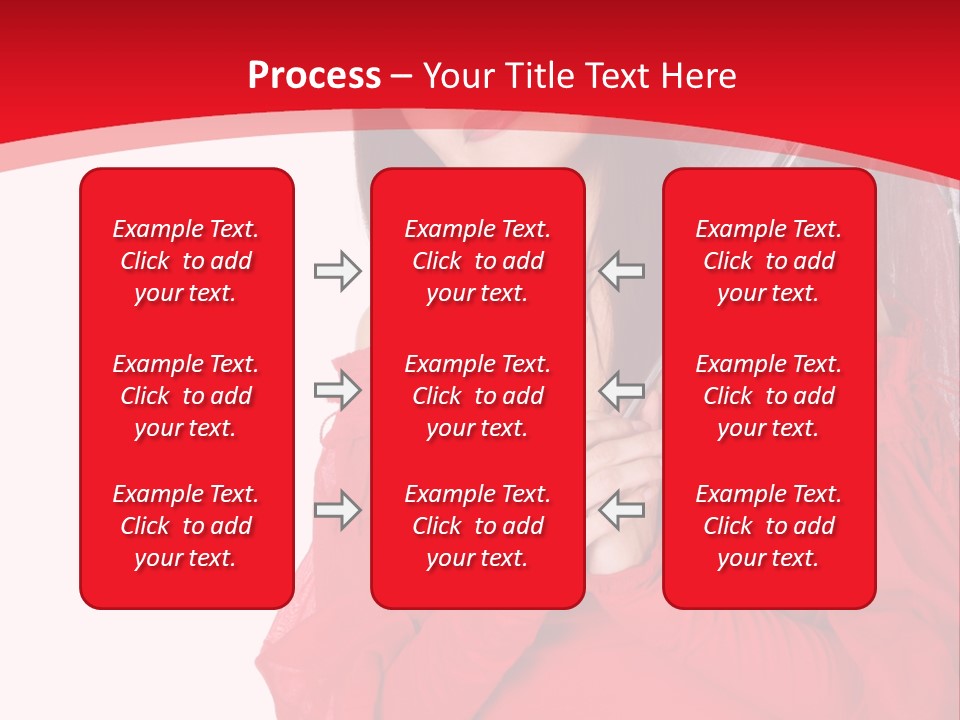 Attitude Long Smiling PowerPoint Template