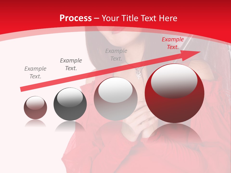 Attitude Long Smiling PowerPoint Template