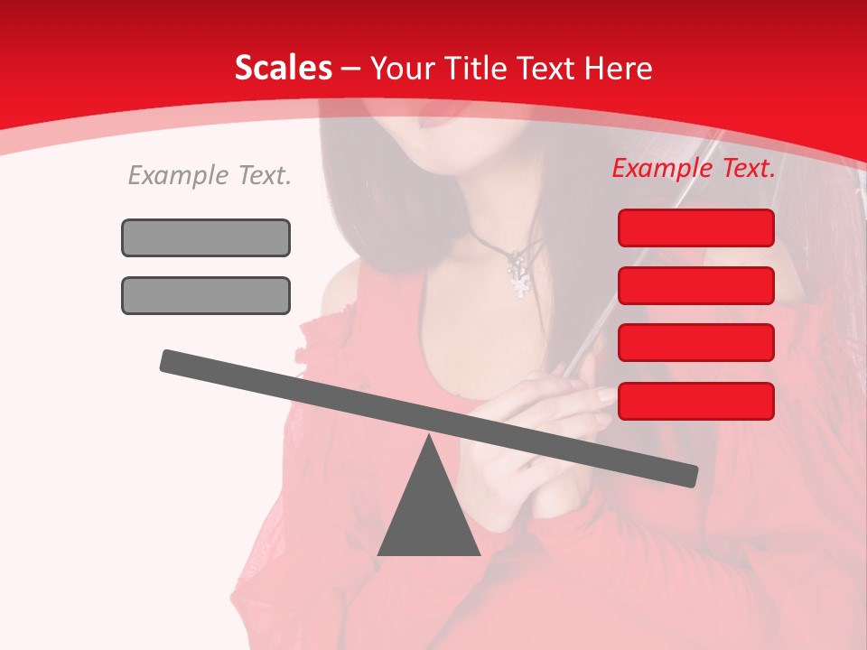 Attitude Long Smiling PowerPoint Template