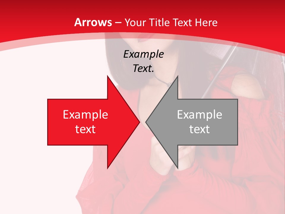 Attitude Long Smiling PowerPoint Template