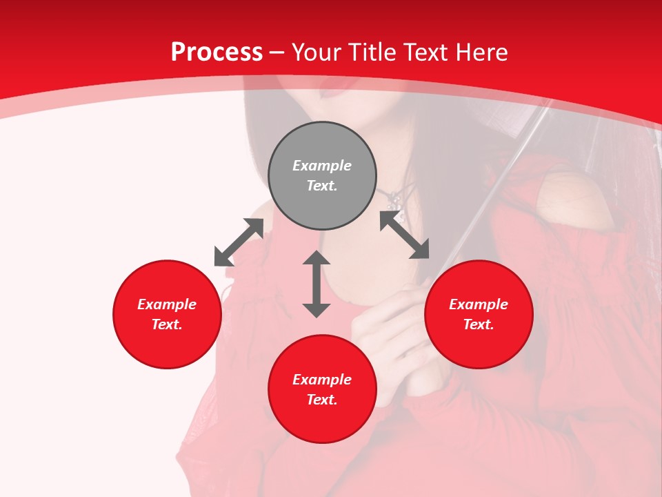 Attitude Long Smiling PowerPoint Template