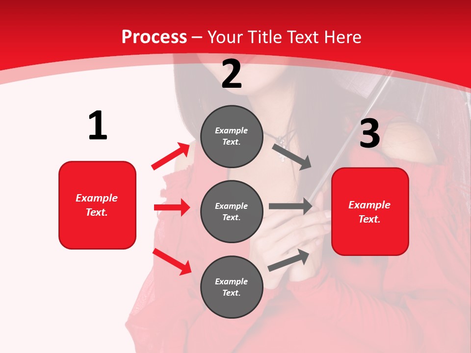 Attitude Long Smiling PowerPoint Template