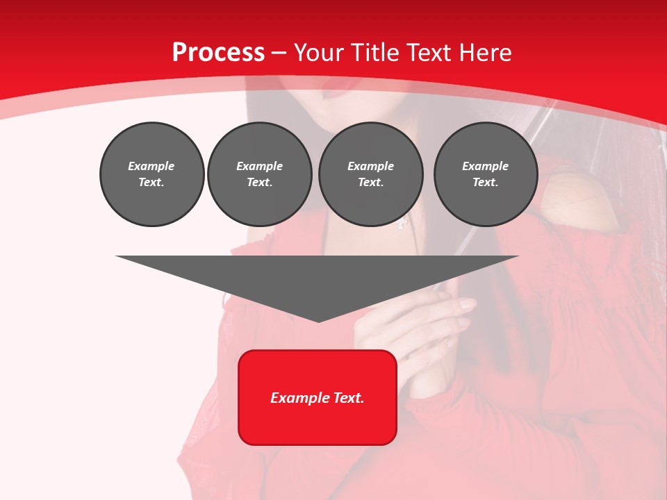 Attitude Long Smiling PowerPoint Template