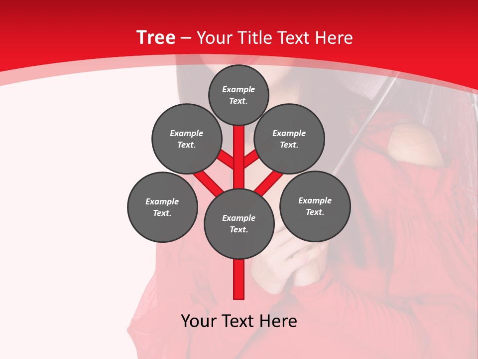 Attitude Long Smiling PowerPoint Template