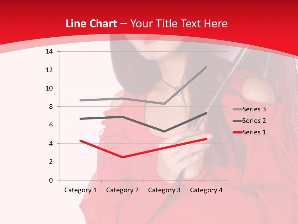 Attitude Long Smiling PowerPoint Template