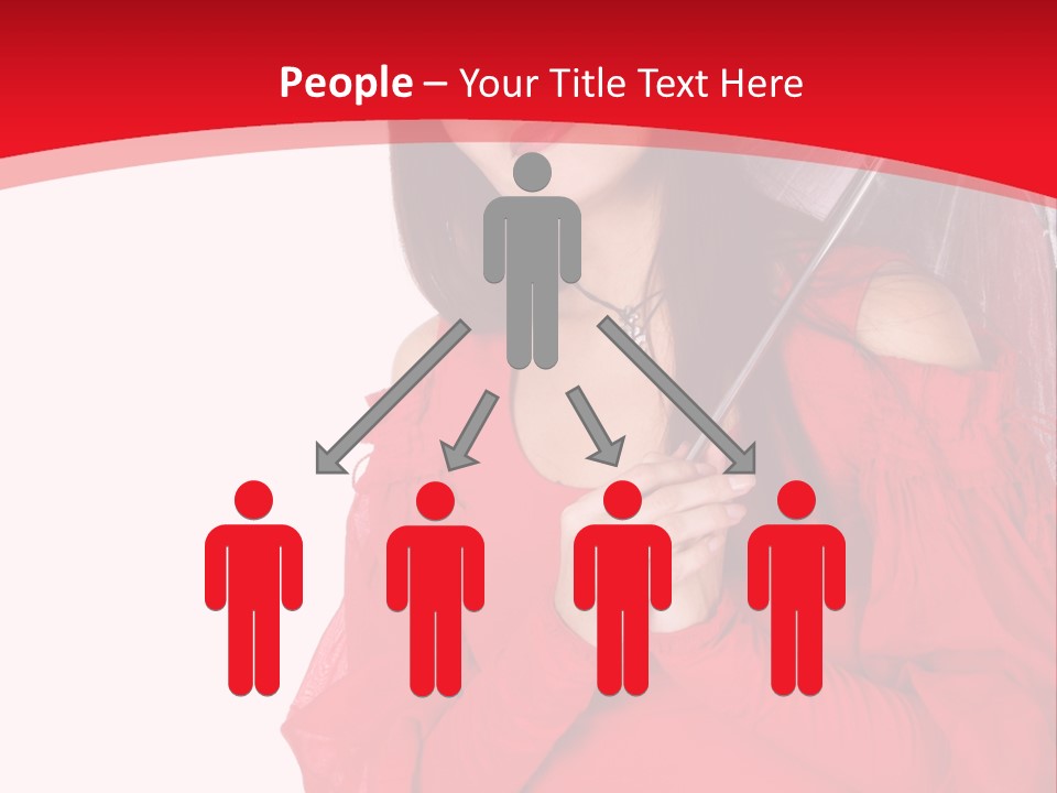 Attitude Long Smiling PowerPoint Template