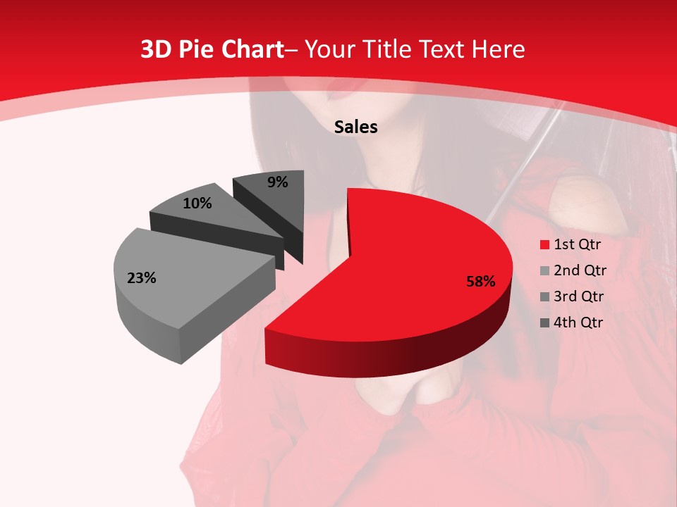 Attitude Long Smiling PowerPoint Template