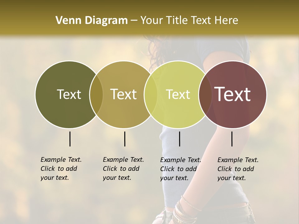 Latina Cute Teen PowerPoint Template