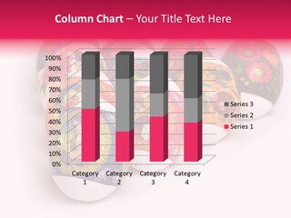 Red Eastertide Chicken PowerPoint Template