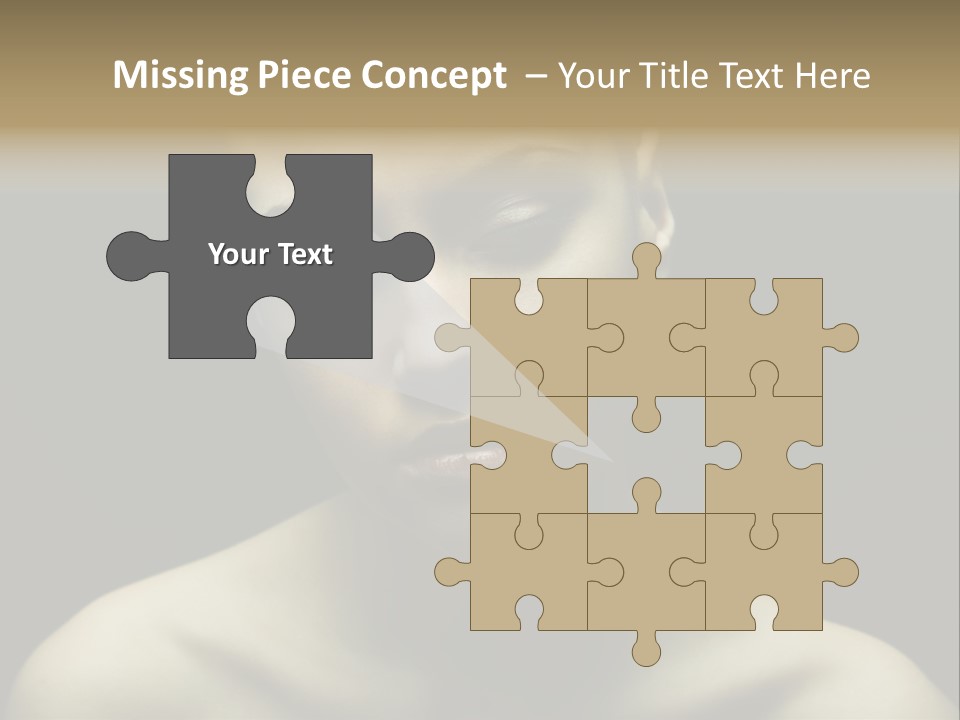 Mascara Glamour Make Up PowerPoint Template