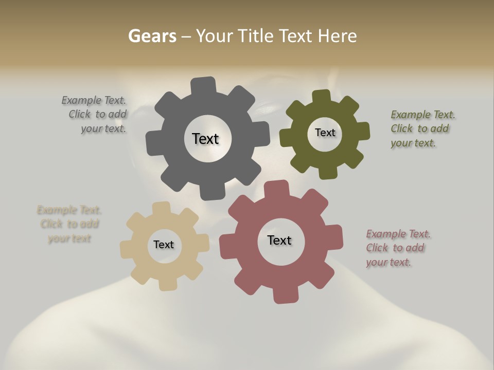 Mascara Glamour Make Up PowerPoint Template