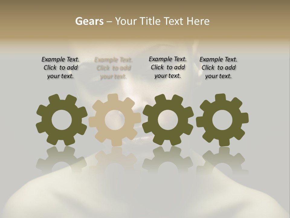 Mascara Glamour Make Up PowerPoint Template