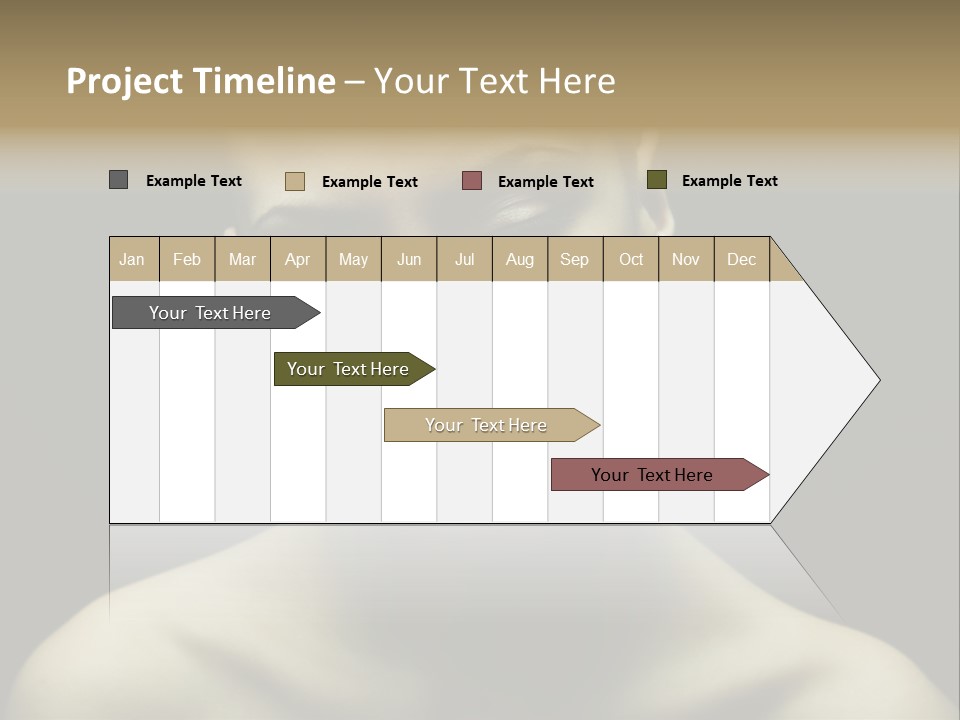 Mascara Glamour Make Up PowerPoint Template