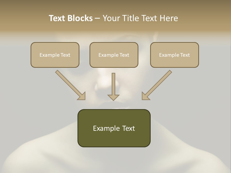 Mascara Glamour Make Up PowerPoint Template