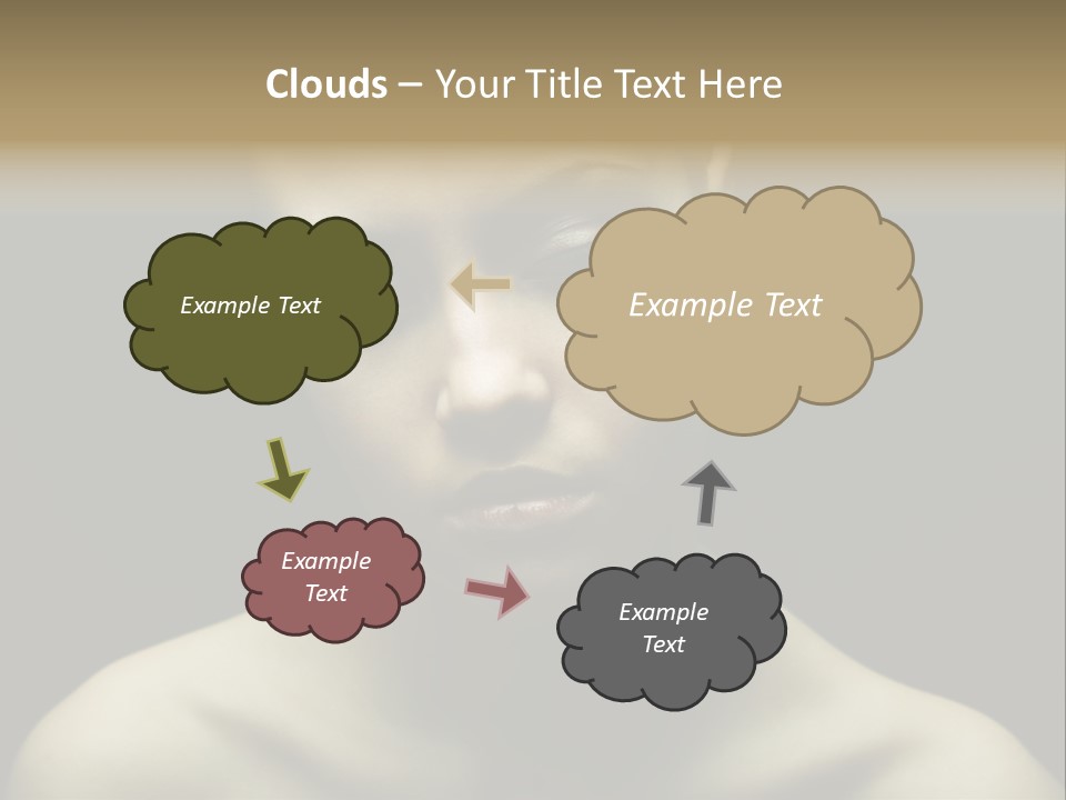 Mascara Glamour Make Up PowerPoint Template