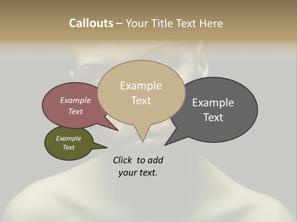 Mascara Glamour Make Up PowerPoint Template