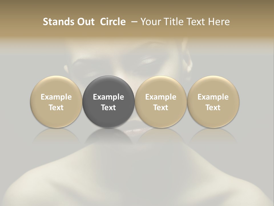 Mascara Glamour Make Up PowerPoint Template